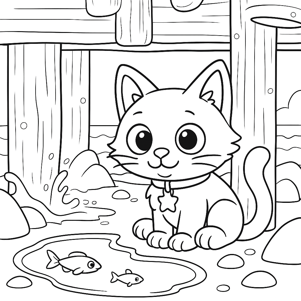 Luna Coloring Page